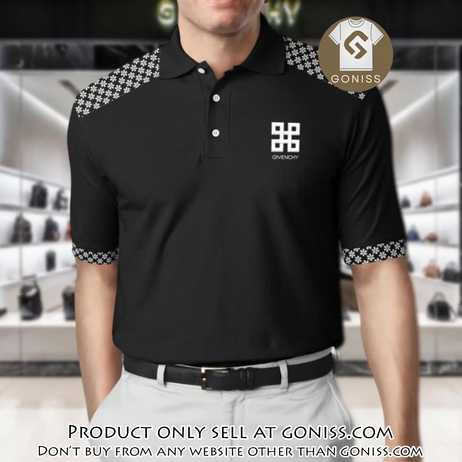 Givenchy premium polo shirt  luxury polo shirt for men pls514 gn0742967